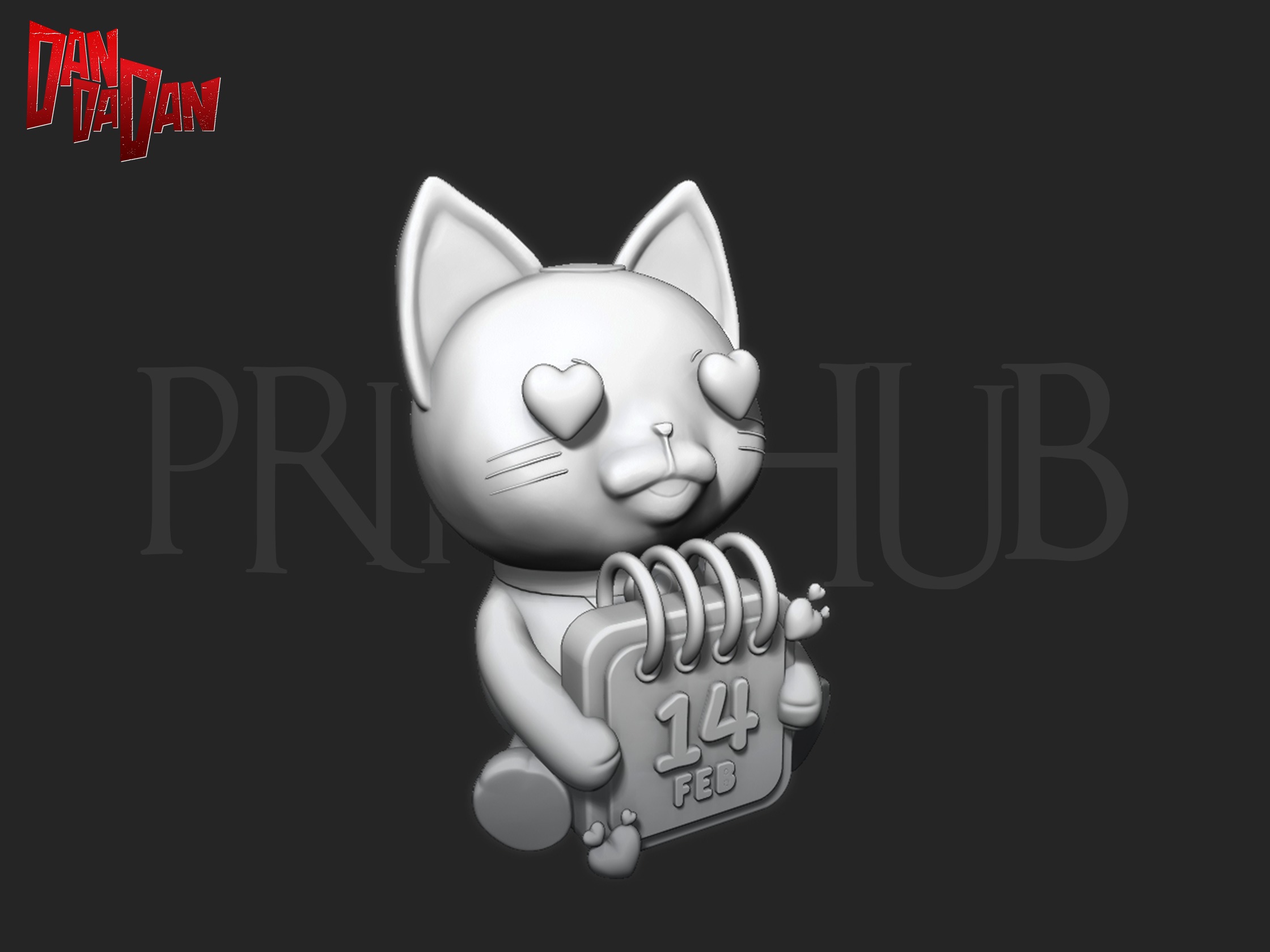 Dandadan Turbo Doll Valentine Special Model Free 3D print model_4