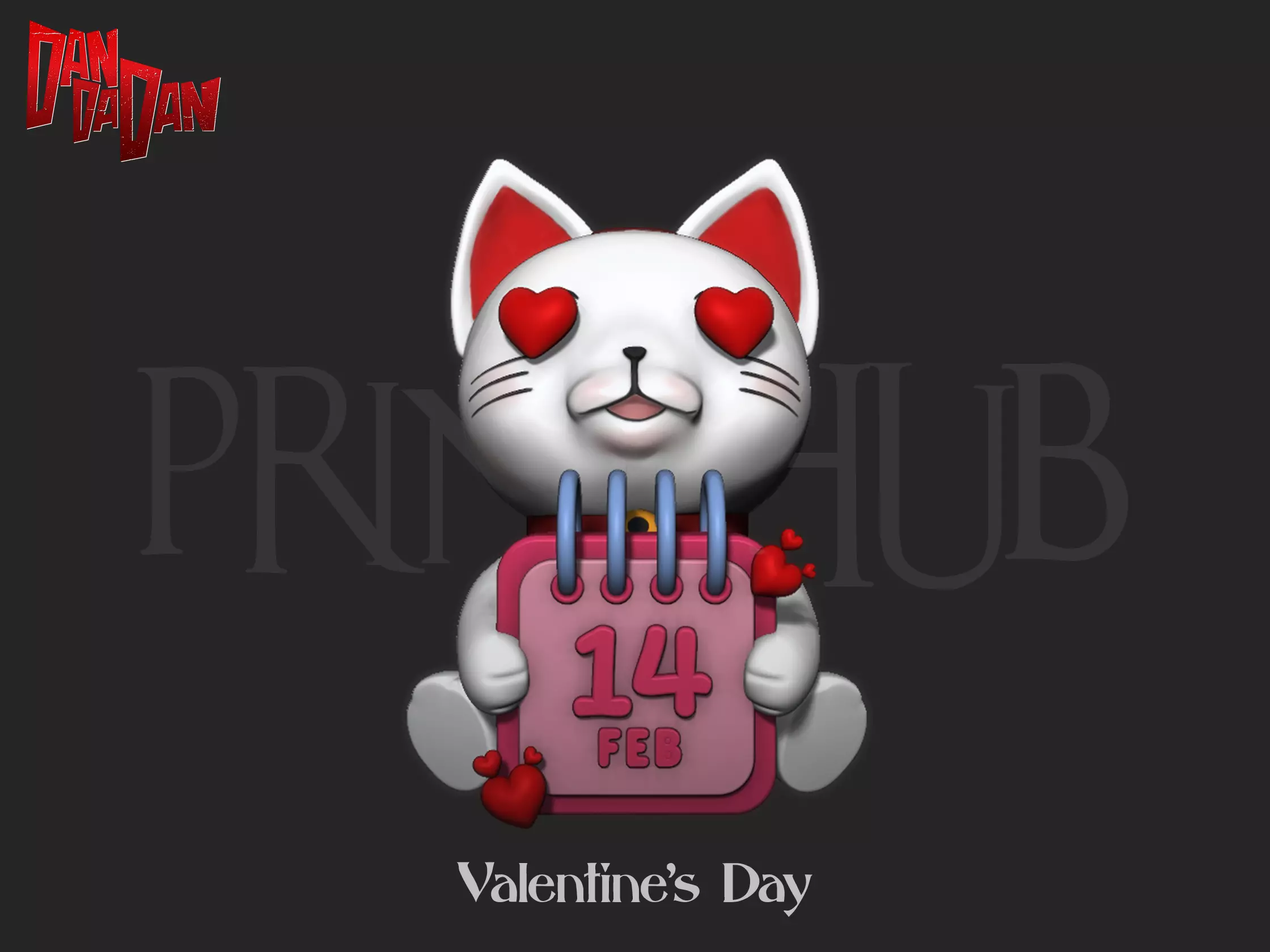 Dandadan Turbo Doll Valentine Special Model Free 3D print model_0
