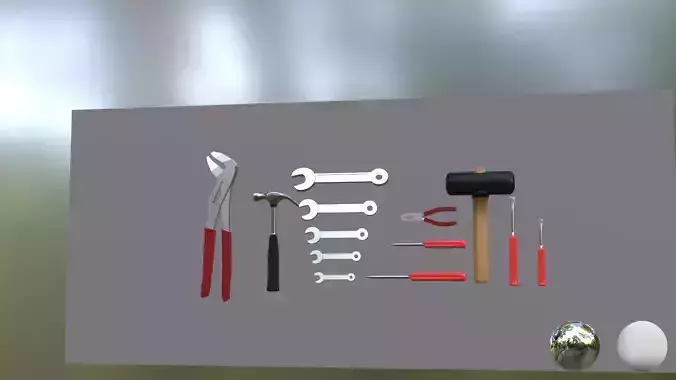 Tool kit 3D model