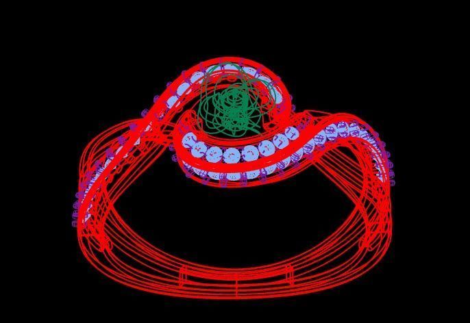 Diamond Rose Ring RG16 3D print model_9