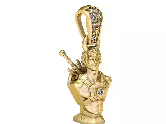 SOILDER PENDANT 3D PRINTABLE MODEL