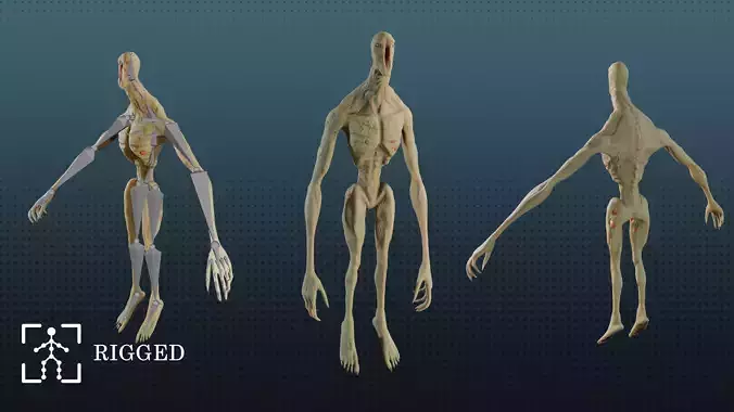 Martian - Game Ready Low-poly 3D model