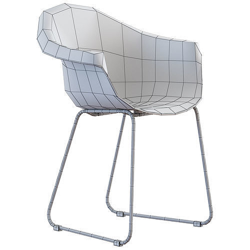 Vondom Incasso Armchair 3D model 7