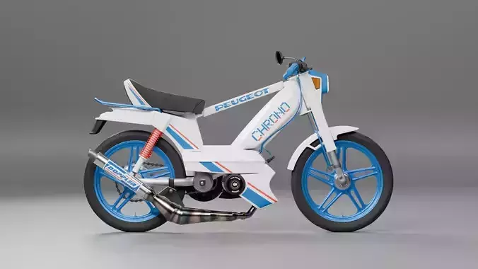 PEUGEOT 103 Chrono 3D model