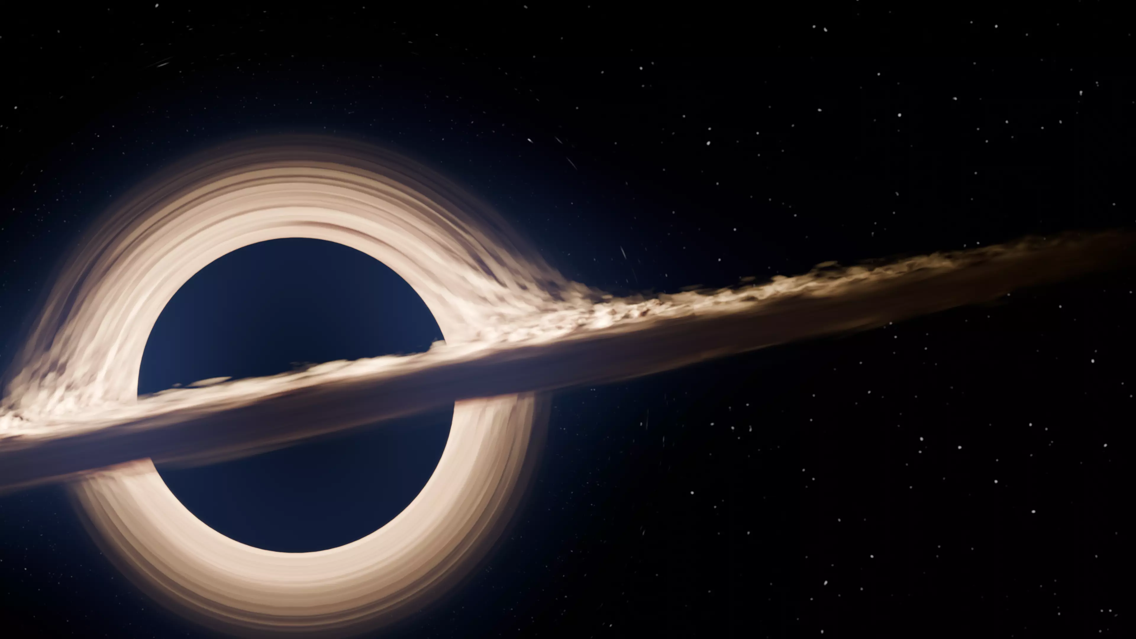 Realistic Black Hole  Free 3D model_0