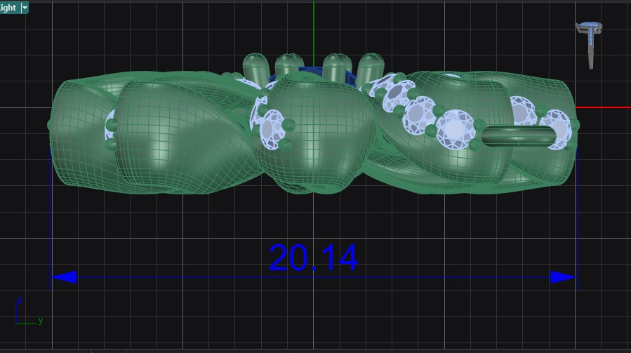 Pendant Daisy 3D print model_4