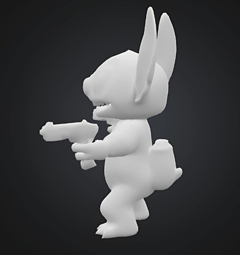 Galactic Armed Stich 3D print model_3