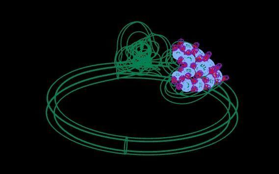 Diamond Rose Ring RG20 3D print model_8