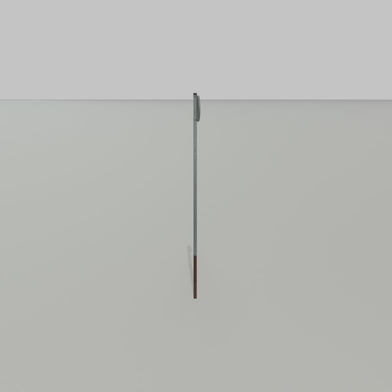 Traffic sign 274-30 Speed limit 30 km h Size 1 Low-poly 3D model_24