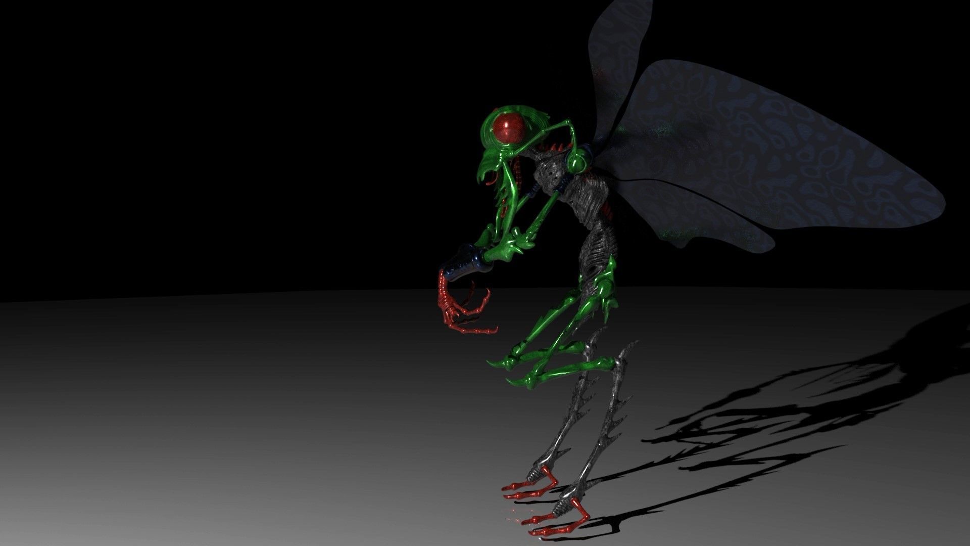 Space Creatures Pack 3D model_48