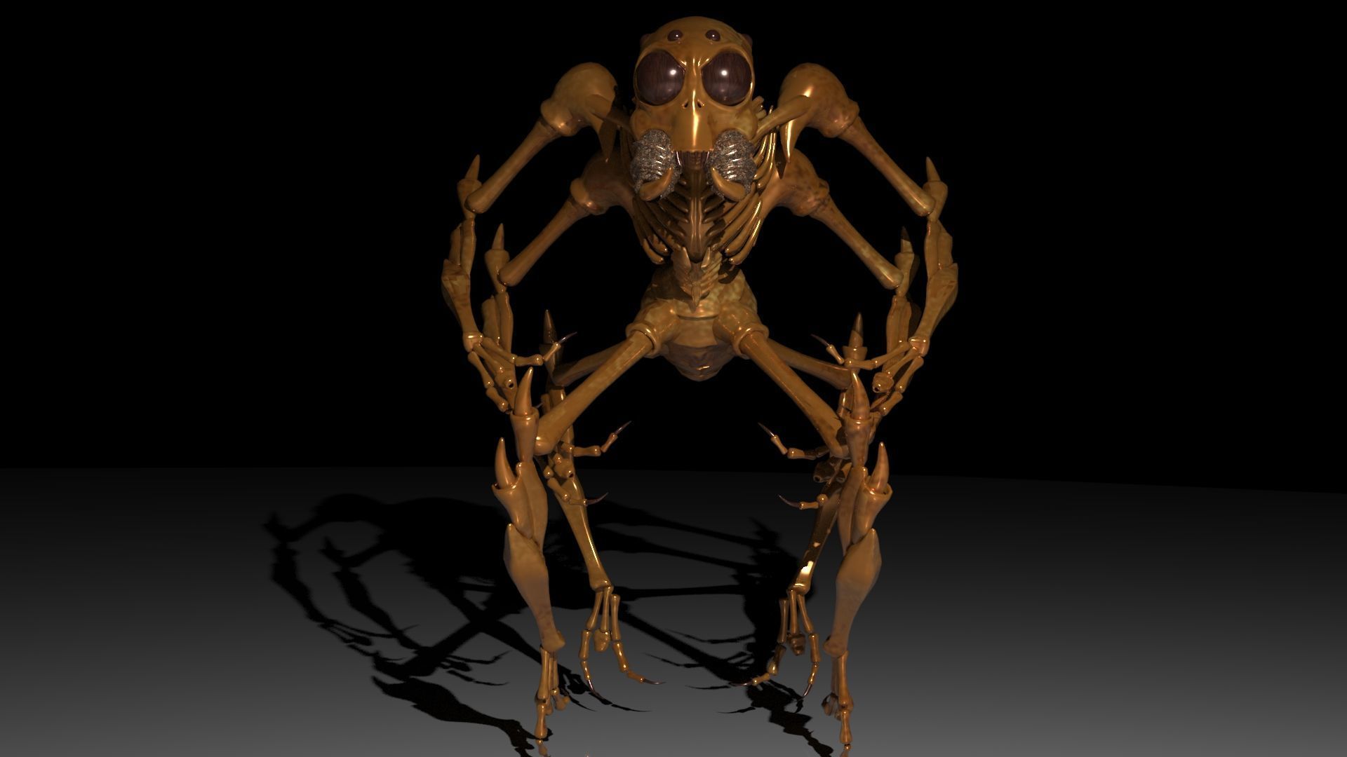Space Creatures Pack 3D model_61