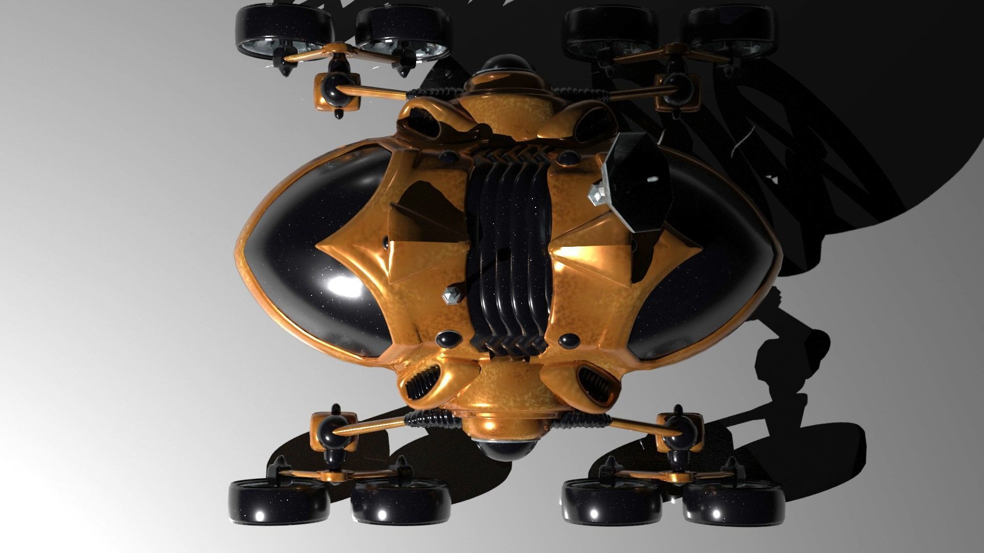 Space Creatures Pack 3D model_84