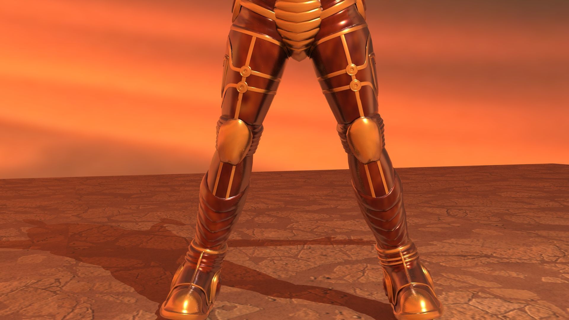 Space Creatures Pack 3D model_29