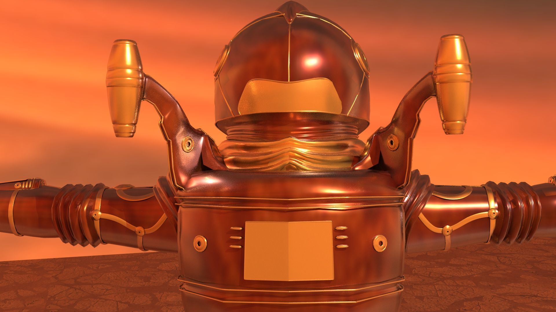 Space Creatures Pack 3D model_34