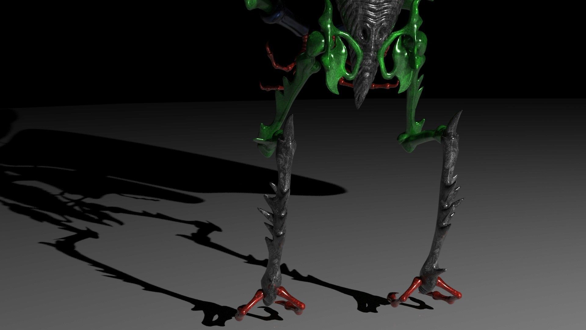 Space Creatures Pack 3D model_53