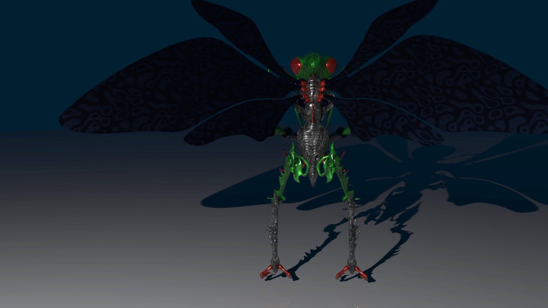 Space Creatures Pack 3D model_49