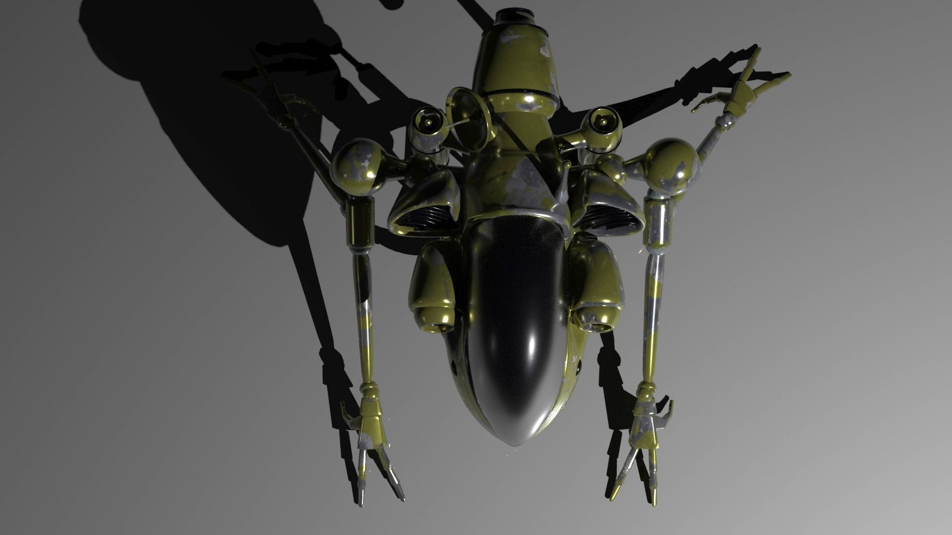 Space Creatures Pack 3D model_45