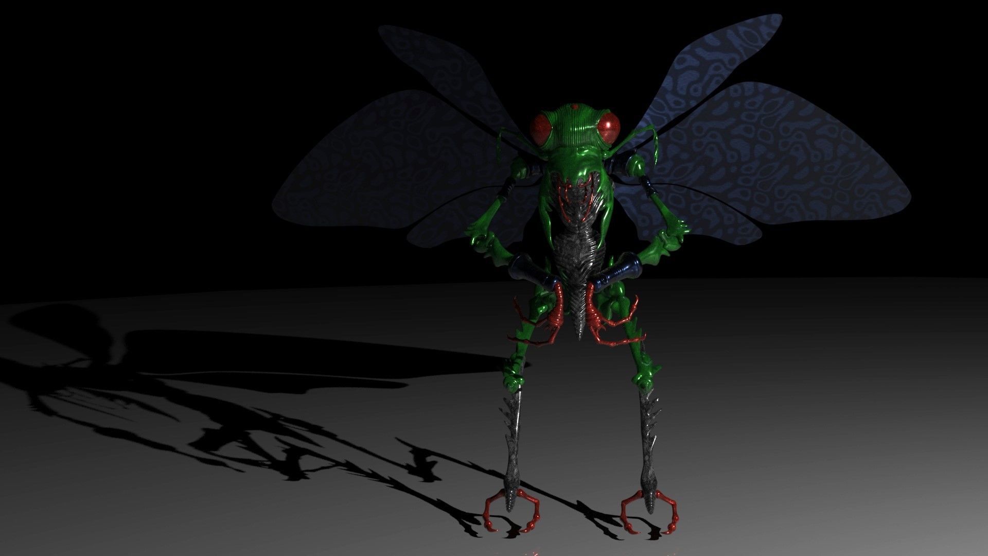 Space Creatures Pack 3D model_46