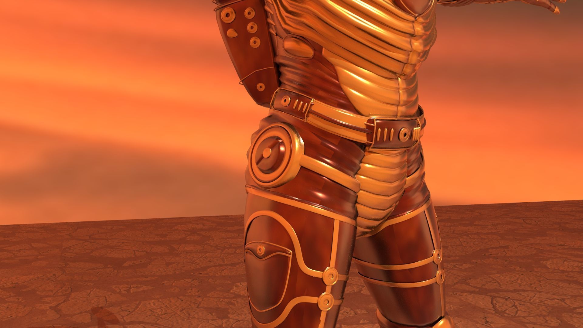 Space Creatures Pack 3D model_31