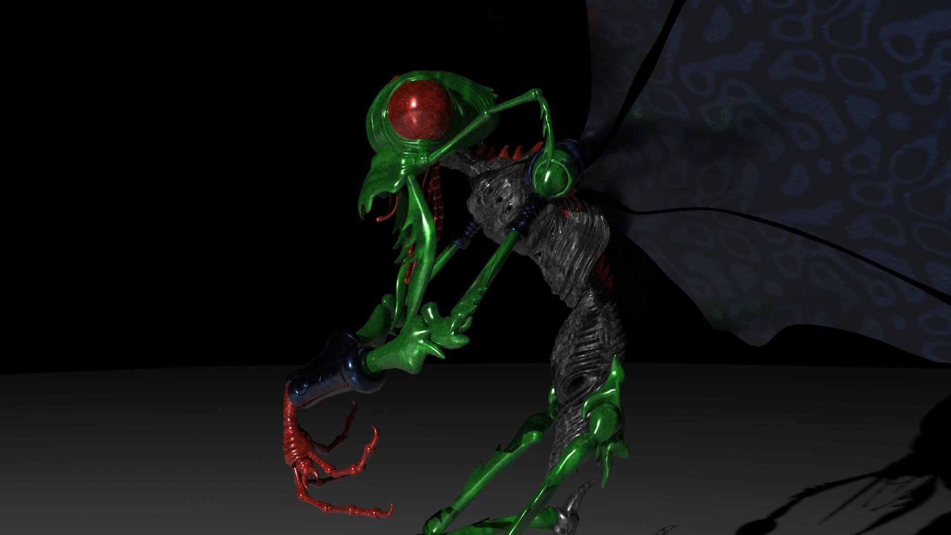 Space Creatures Pack 3D model_58