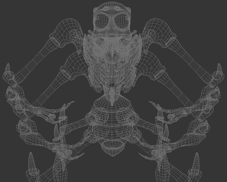 Space Creatures Pack 3D model_89