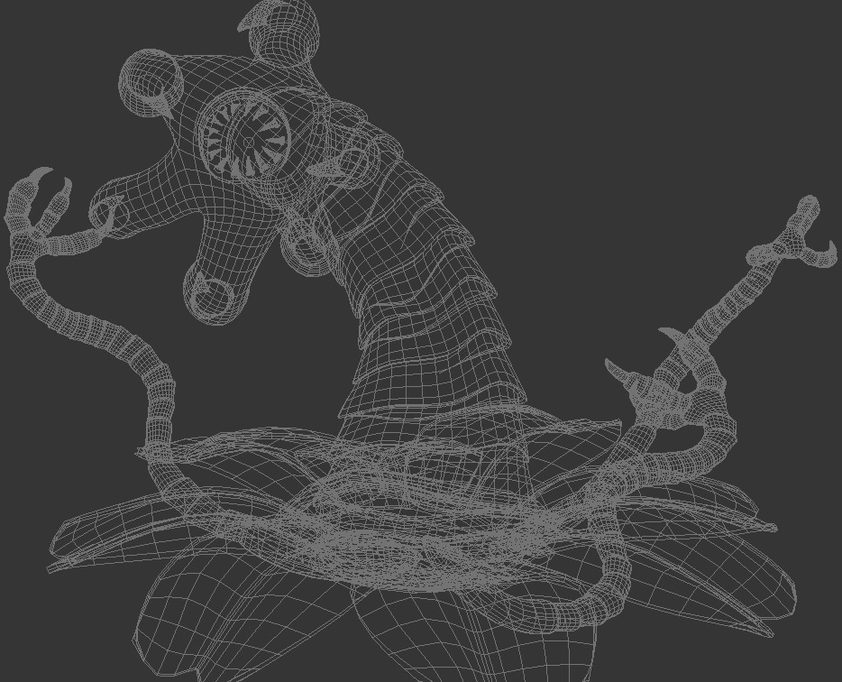 Space Creatures Pack 3D model_87