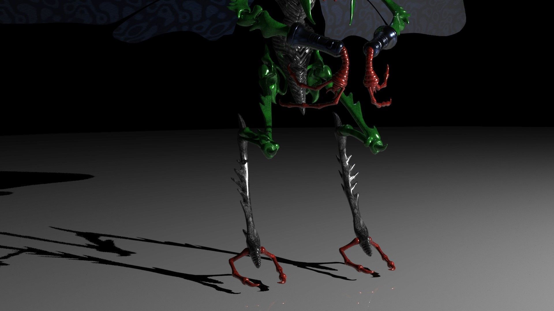 Space Creatures Pack 3D model_54