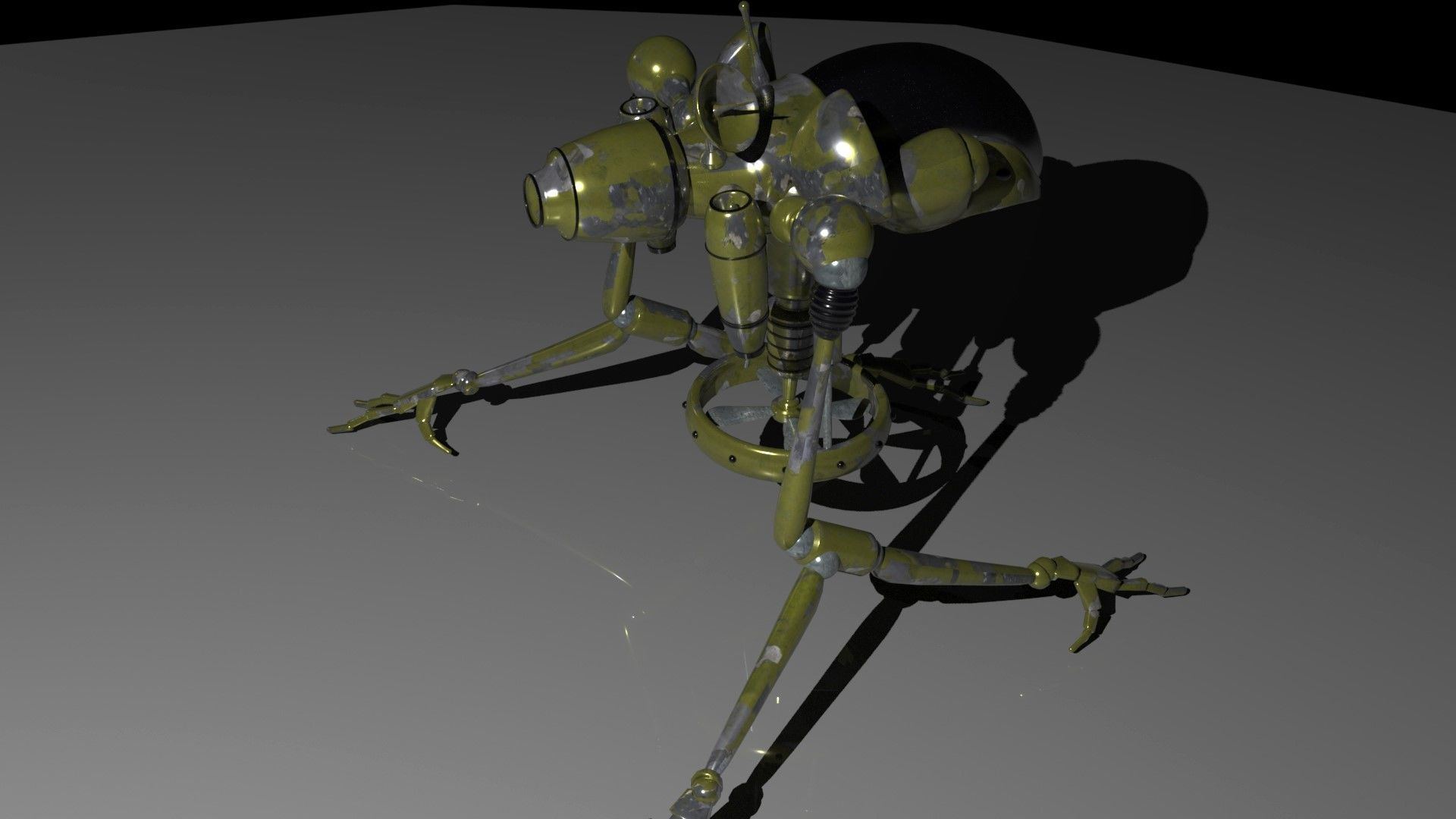 Space Creatures Pack 3D model_39
