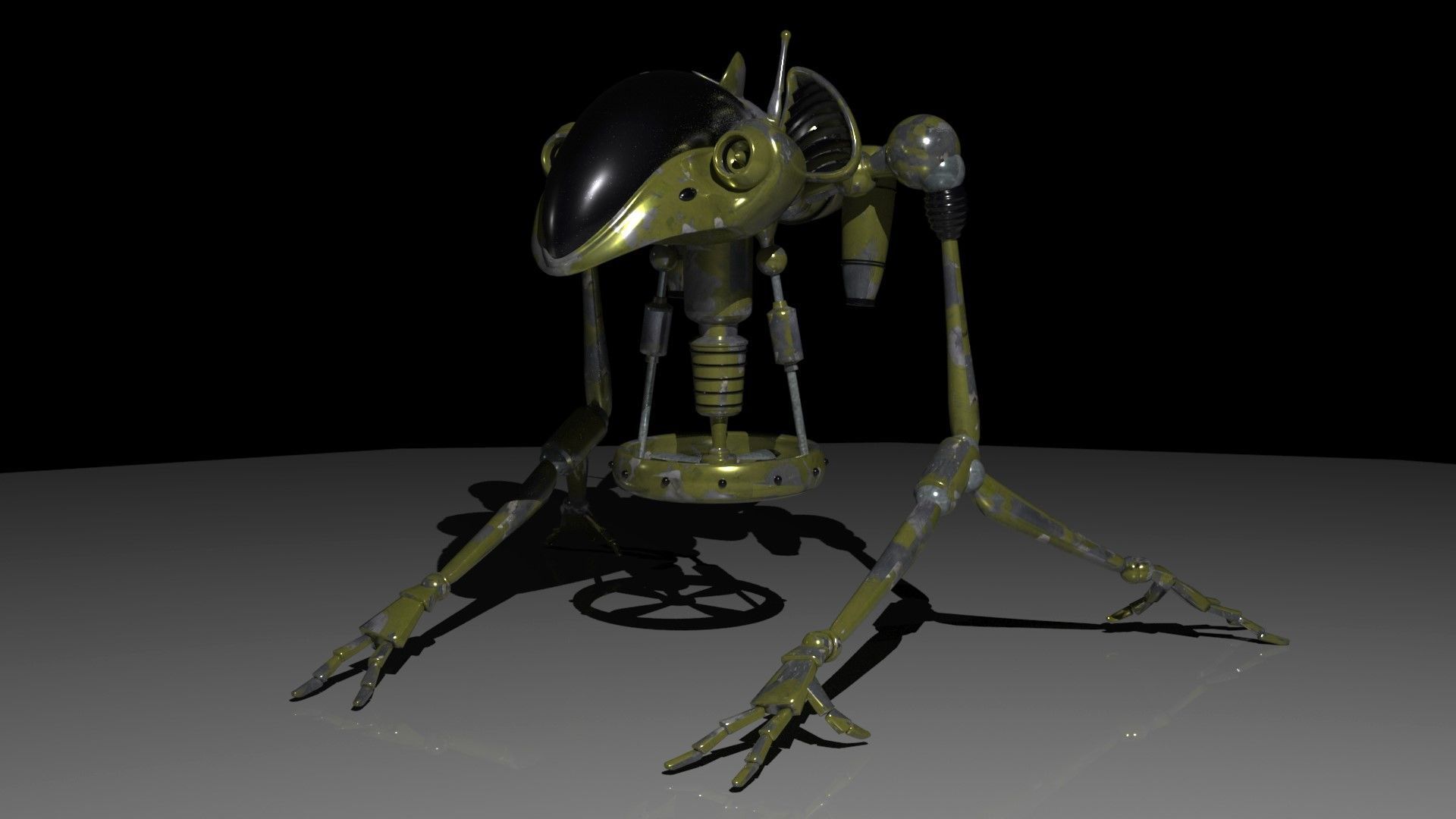 Space Creatures Pack 3D model_36
