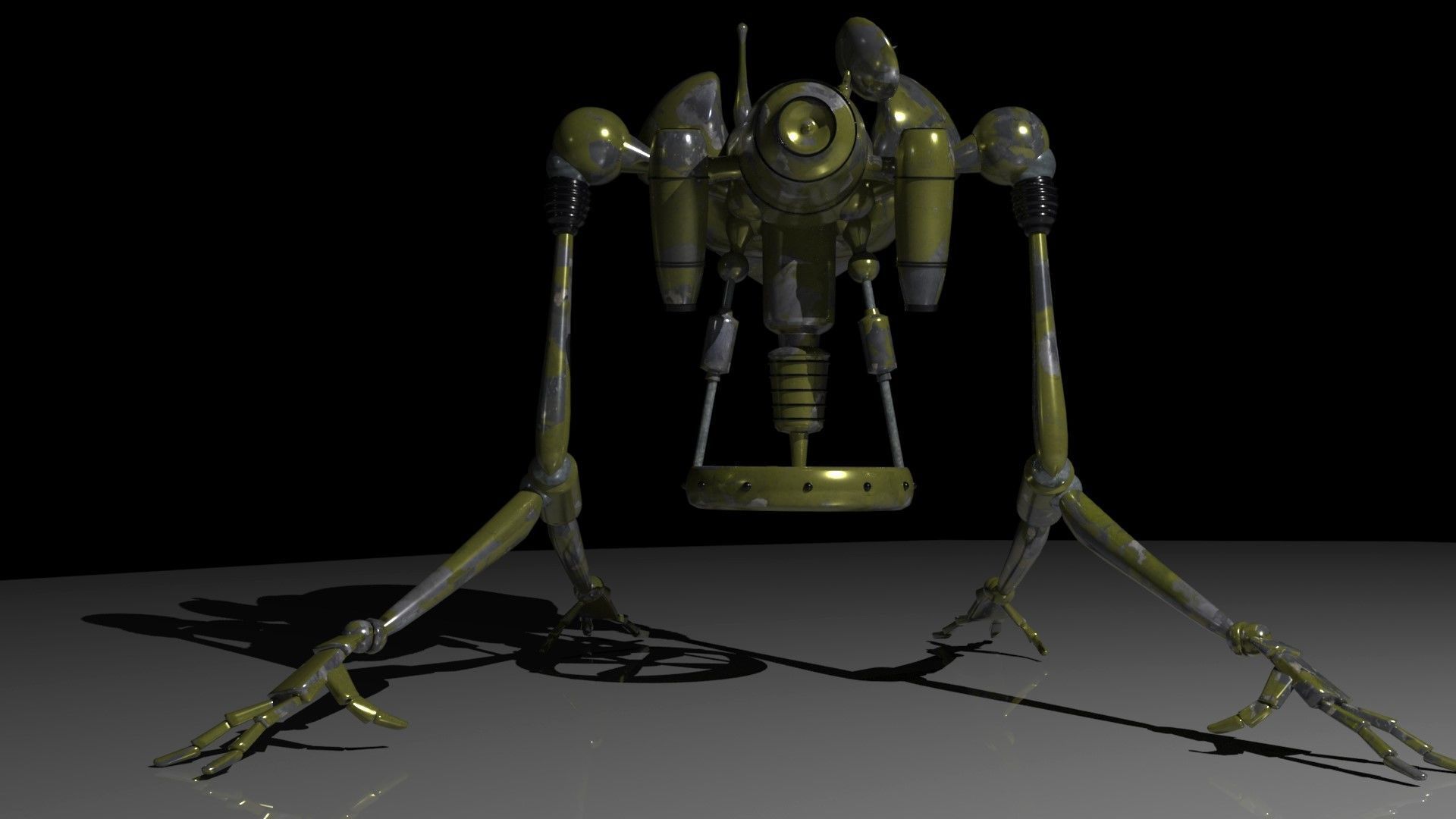 Space Creatures Pack 3D model_38