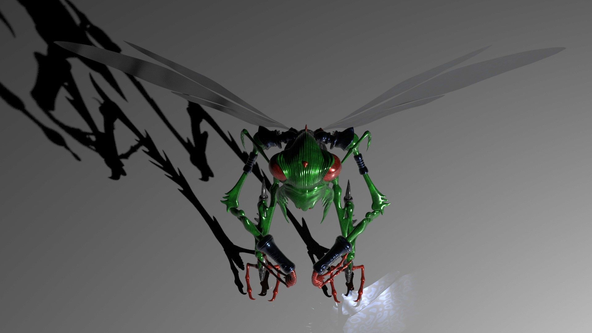 Space Creatures Pack 3D model_55