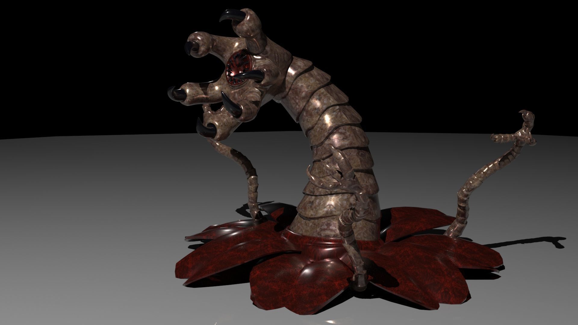 Space Creatures Pack 3D model_75