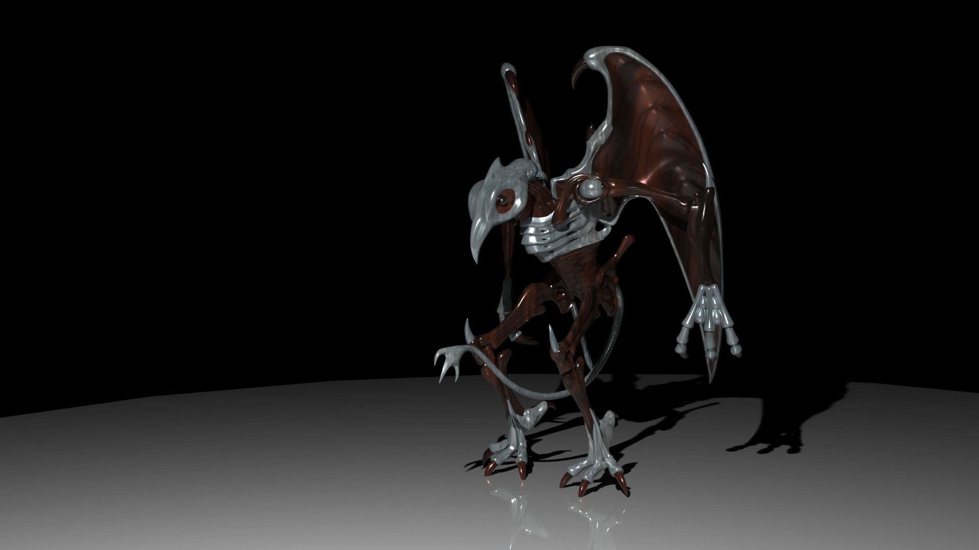Space Creatures Pack 3D model_70