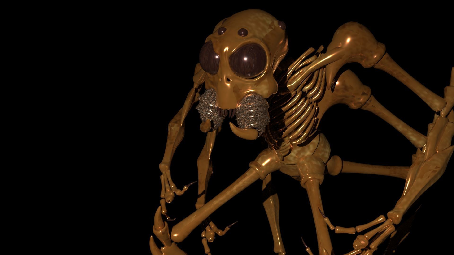 Space Creatures Pack 3D model_68
