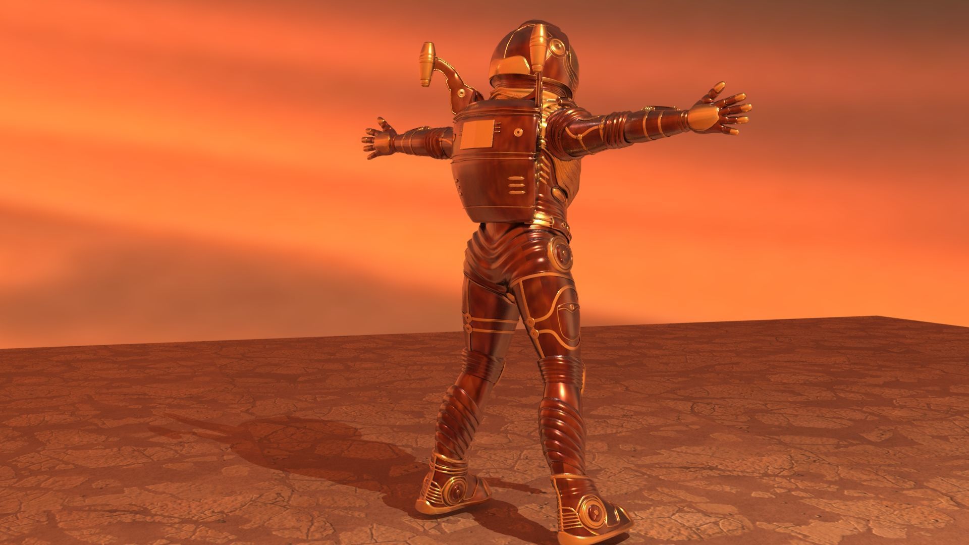 Space Creatures Pack 3D model_23