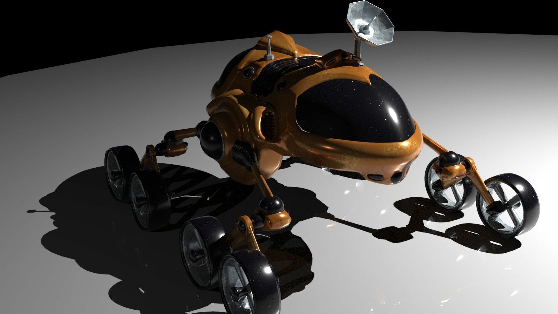 Space Creatures Pack 3D model_83