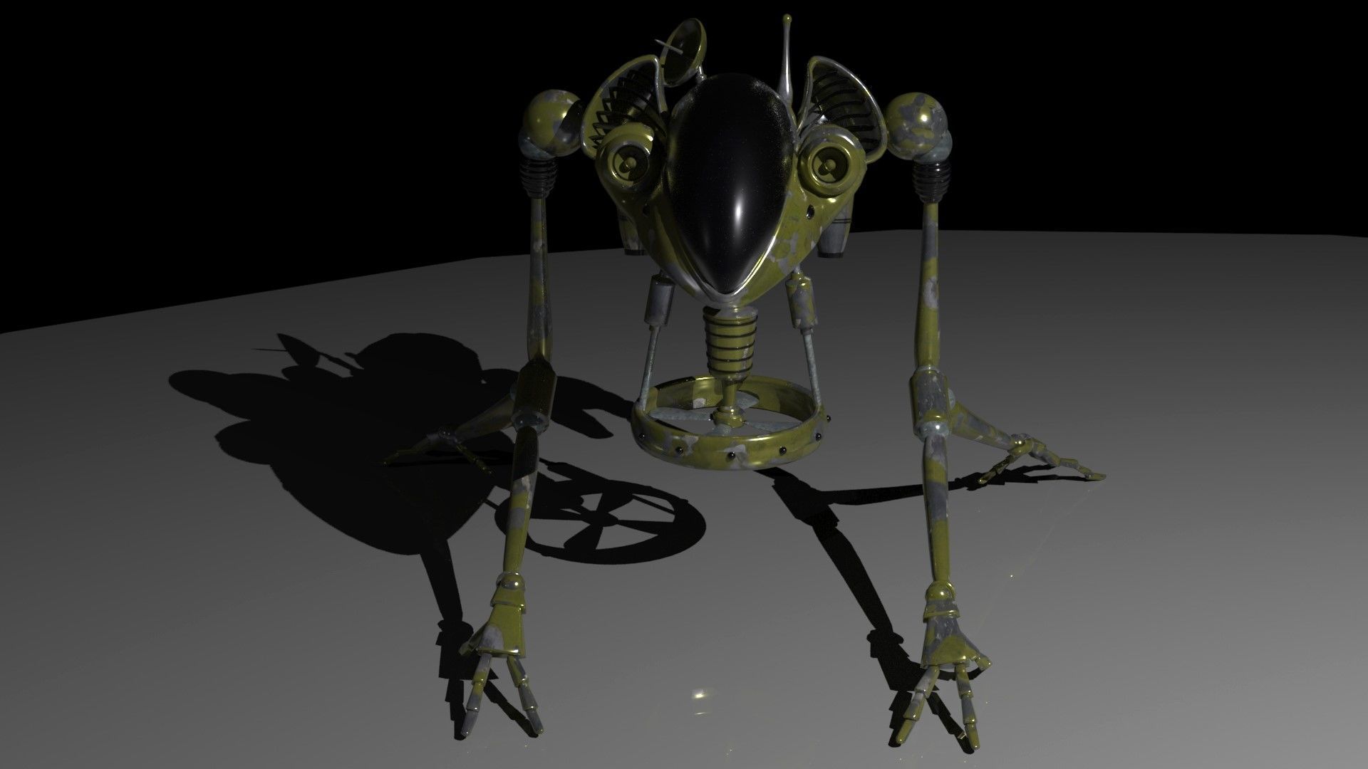 Space Creatures Pack 3D model_35