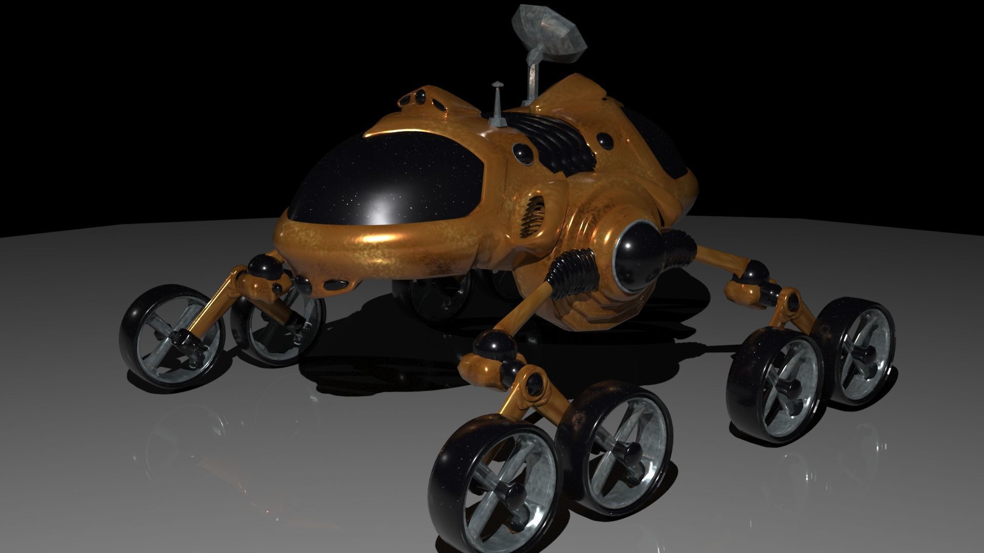 Space Creatures Pack 3D model_80