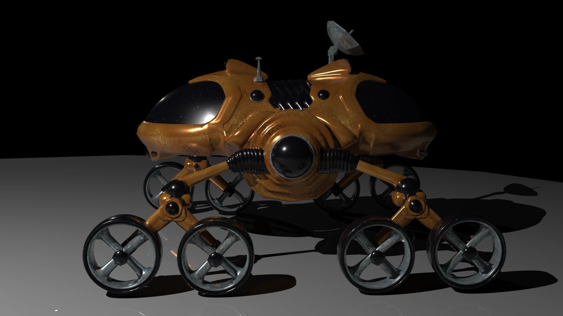 Space Creatures Pack 3D model_81