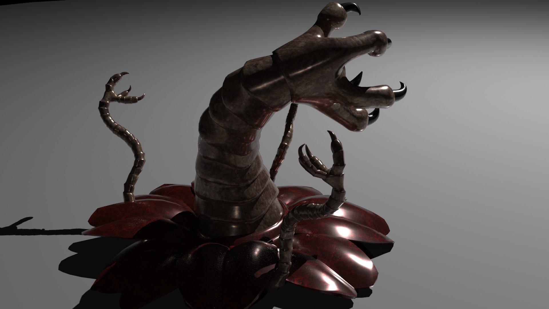 Space Creatures Pack 3D model_77