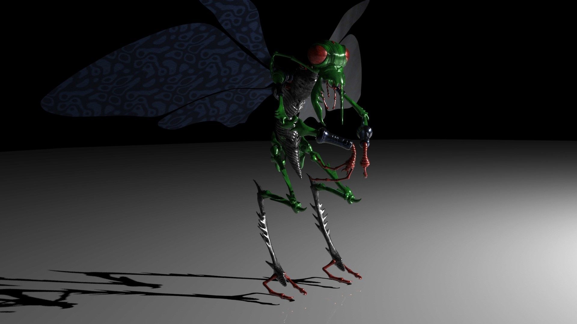 Space Creatures Pack 3D model_50