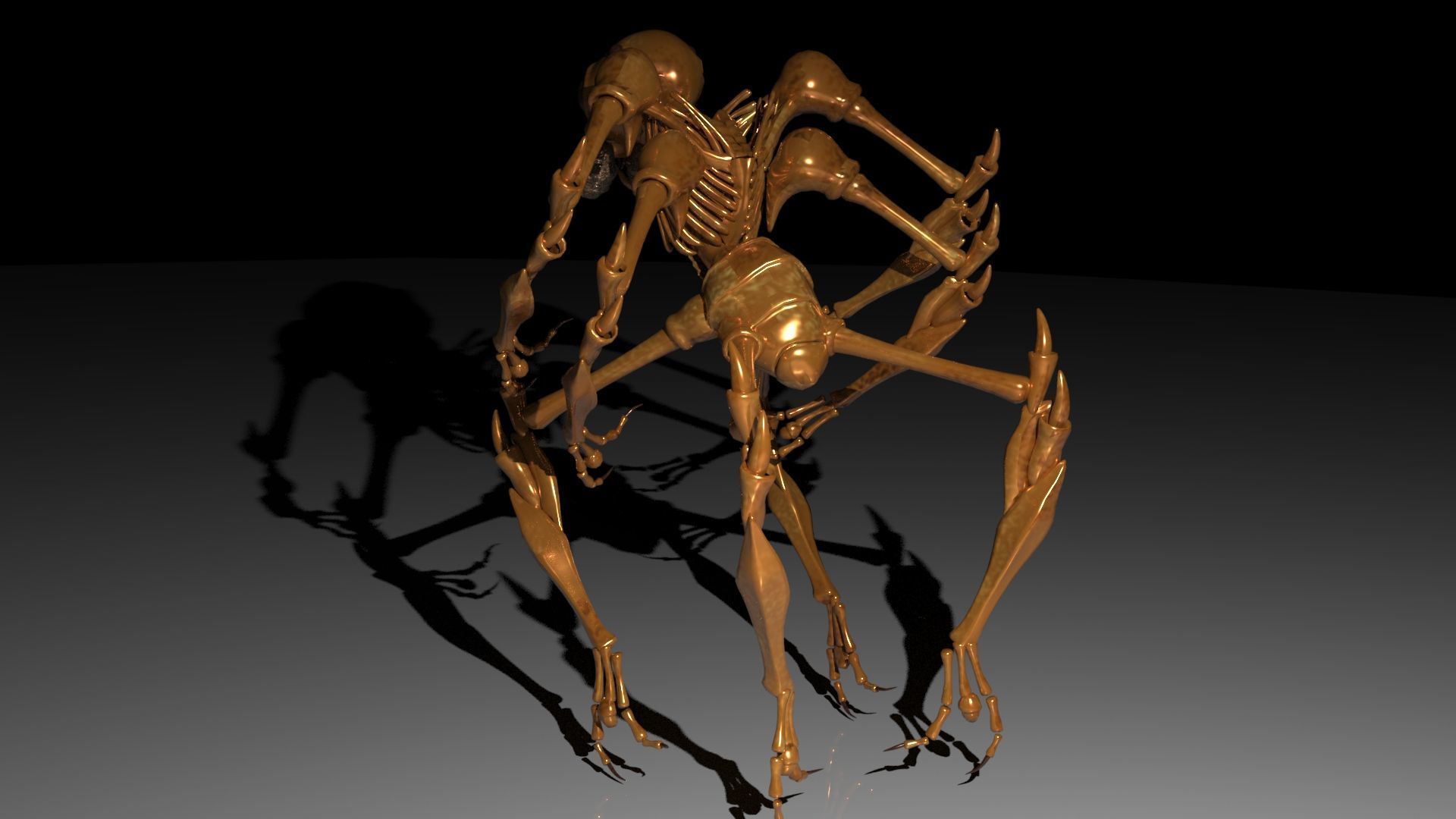 Space Creatures Pack 3D model_64