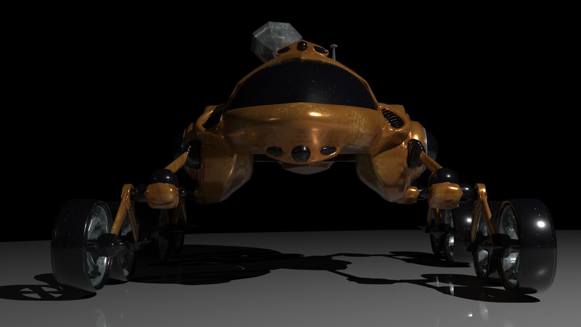 Space Creatures Pack 3D model_78