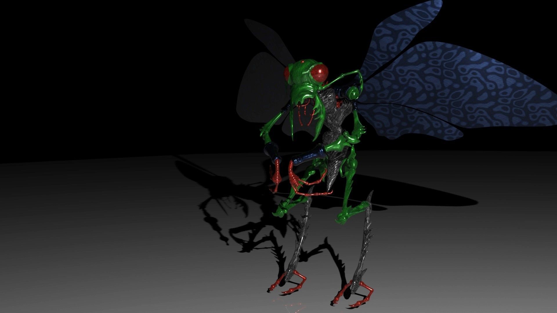 Space Creatures Pack 3D model_47