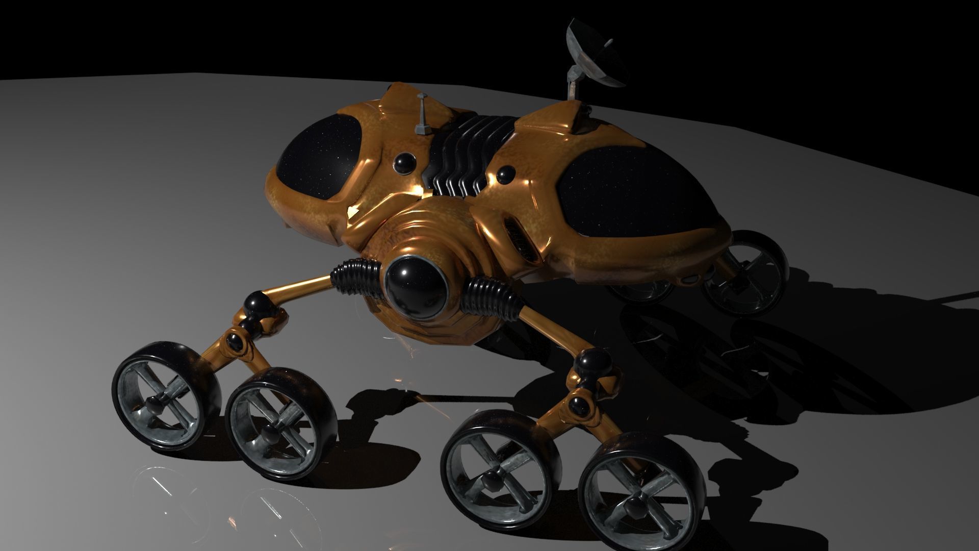 Space Creatures Pack 3D model_82