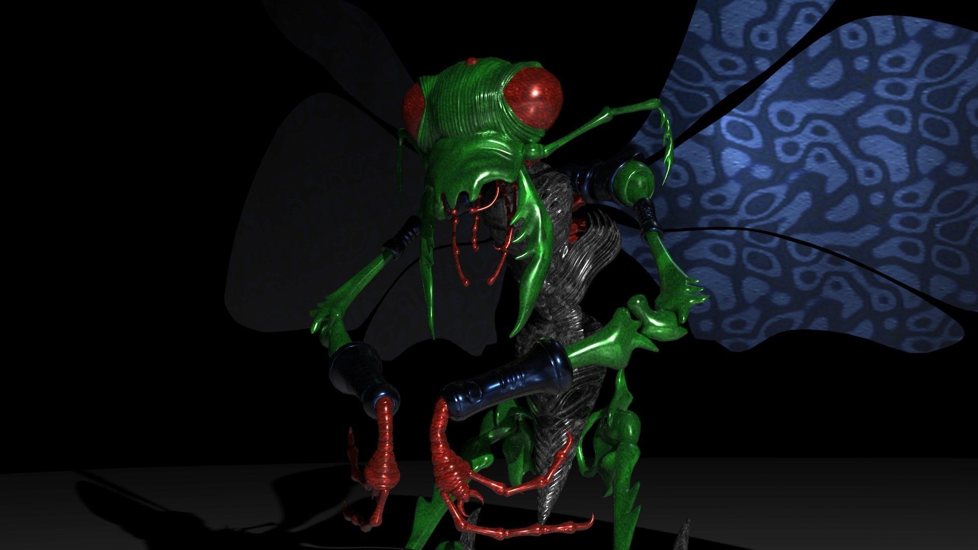 Space Creatures Pack 3D model_57
