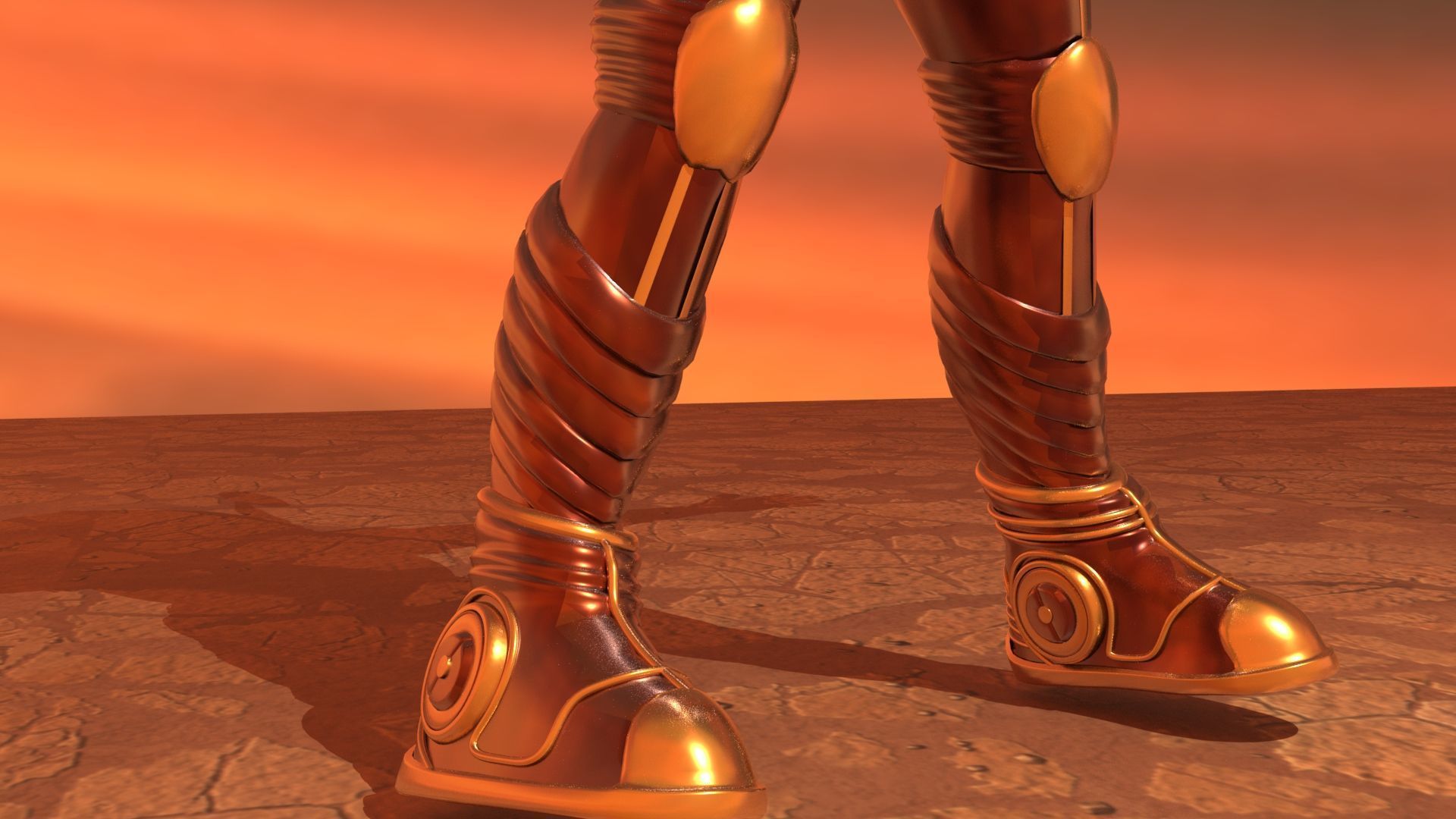 Space Creatures Pack 3D model_32