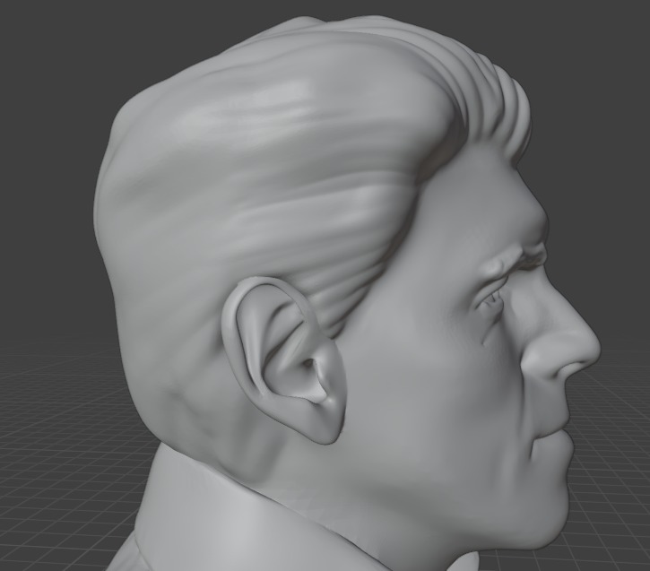 Burt Lancaster 3D print model_12