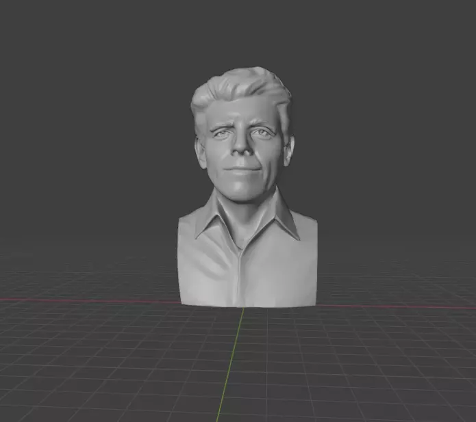 Burt Lancaster 3D print model_0