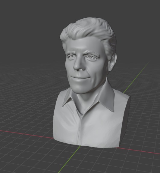 Burt Lancaster 3D print model_6